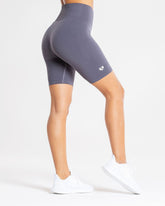 شورت ركوب الدراجات Power Seamless | فحمي
